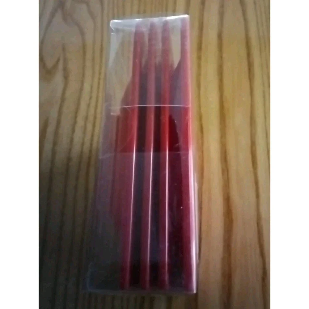 Crate & Barrel Zak Designs Red Appetizer Plates 5 in. Square